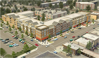 Midtown Square is proposed as a dense, transit-accessible, mixed-use development in Glenview, Illinois, a suburb of Chicago